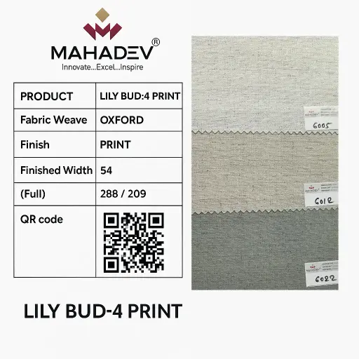 LILY BUD-4 PRINT